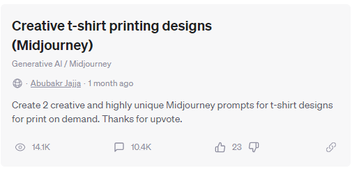 Creative tshirt printing design